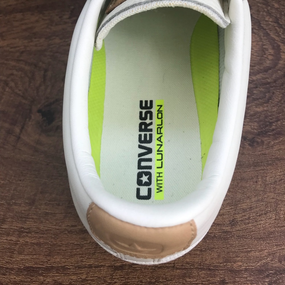NWT Converse PL 76 OX Egret/Tan WMNS AUTHENTIC. - Picture 6 of 7